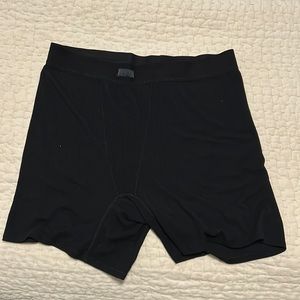 Skims ribbed boxer shorts